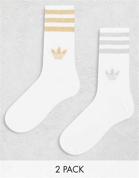 adidas weiss mit glitzer|Weiß .